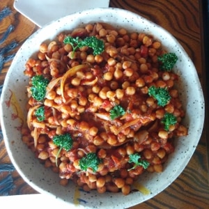 何でも使える☆ひよこ豆のトマト煮